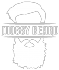 Beard Balm by Mossy Beard white logo
